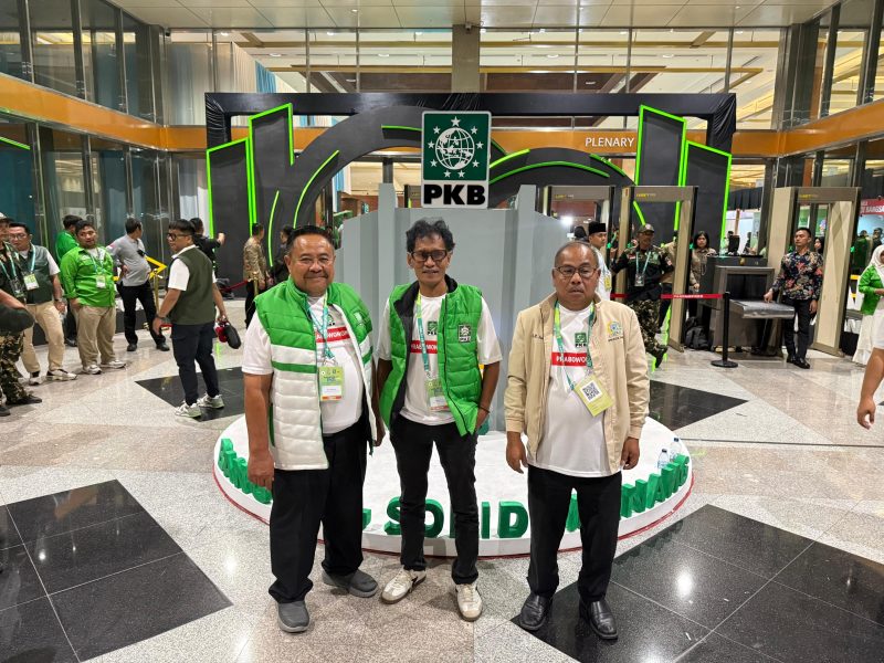Angota Komisi II DPRD Kabupaten Pandeglang dari Paraksi PKB, Mulyadhi, Memberikan keterangan saat Harlan ke-28 PKB, Dok (Totalbanten.com)