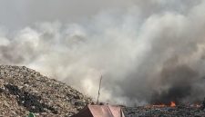 Kebakaran TPA Jatiwaringin, Kabupaten Tangerang. (Dok. Istimewa)