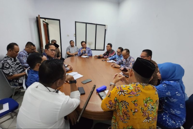 Rapat Koordinasi Festival Anyer-Panarukan di lingkungan Pemerintah Kabupaten Serang. (Dok)