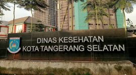 Kantor Dinas Kesehatan kota Tangerang Selatan. Dok (Ist/Totalbanten.com).