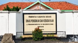 Kantor Dinas Pendidikan dan Kebudayaan (Dindikbud) Banten. (Dok)