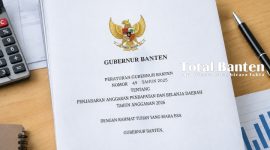 Dokumen APBD Banten 2026. Dalam APBD 2024-2026 belanja jasa tenaga ahli terus mengalami kenaikan, meski pendapatan selama tiga tahun terakhir mengalami penurunan. (Dok)