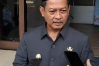 Wakil Bupati Serang, Najib Hamas, Memberikan Keterangan kepada Pers, Dok (Totalbanten.com)