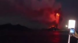 Gunung Anak Krakatau (GAK) Dok (Ist/Totalbanten.com). 