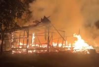 Tempat Daur Ulang Limbah di Pandeglang, Terbakar Hangus, Dok (Gun/Totalbanten.com)