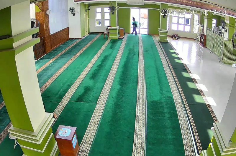 Aksi pencurian terjadi di Masjid Ashabul Yamin, Komplek BAP 1, Kota Serang. (Dok)
