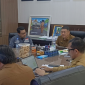 BEMNus Banten saat audiensi dengan Pemerintah Provinsi Banten terkait belanja tenaga ahli yang menjadi sorotan publik. (Total Banten)