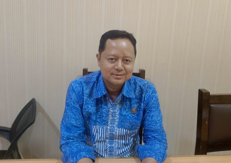 Kepala Bidang Penataan Bangunan PUPR Kabupaten Serang, Ade Irfansyah Saat Ditemui Di kantornya (dok;Ipung). 