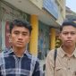 Anggota Badan Eksekutif Mahasiswa Nusantara (BEM Nus) Banten, memberikan keterangan kepada pers, Dok (Dir/Totalbanten.com)