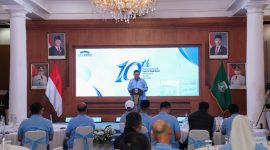 Acara Gala dinner 10 tahun Bank Banten. (Dok)