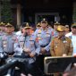Kapolda Banten bersama Gubernur Banten Memberikan keterangag usai Apel kesiap Siagaan Karhutla, Dok (Ist/Totalbanten.co)