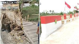 Jembatan Perintis warisan Nenek Moyang di Kibin yang Sebelunya Roboh Akhirnya Rampung di Bangun, Dok (Pung/Totalbanten.com)