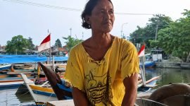 Warga Kota Serang, Sumantri, Saat memberikan keterangan kepada pers, Dok (Totalbanten.com)