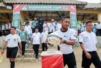 Pertandingan Sepak Bola 'Cibaliung Cup', Dalam Rangkayan Pesta Rakyat Cibaliung 2026, Dok: (Ist/Totalbanten.com)