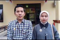 Tim kuasa hukum korban Arisan Bodong memberikan keterangan usai melakukan mediasi di kantor Polsek Cadasari Pandeglang, Dok (Guntur/Totalbanten.com)