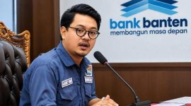 Koordinator BEM Nusantara Banten, M Qolby Yusuf, menyoroti urgensi pergantian logo Bank Banten serta potensi belanja yang muncul dari proses rebranding, Dok : (Ist/Totalbanten.com)