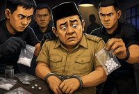 Ilustrasi: Kades Undar Andir, Kecamatan Kragilan, Kabupaten Serang, ditangkap Polda Banten, Dok: (Ist/Totalbanten.com)