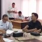 BEM Nusantara saat audiensi dengan Disperindag Banten terkait belanja tenaga ahli. (Dok)