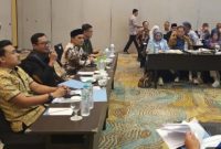 Komisi I DPRD Kabupaten Serang saat rapat dengan mitra OPD. (Dok)