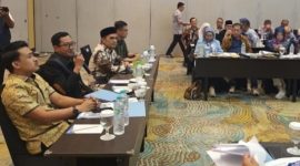 Komisi I DPRD Kabupaten Serang saat rapat dengan mitra OPD. (Dok)