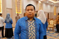 Kepala Ombudsman RI Perwakilan Banten, Fadli Afriadi, memberikan ketarangan kepada pers, Dok (Totalbanten.co)