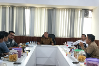 Badan Eksekutif Mahasiswa Nusantara (BEM Nus) Banten, membahas anggaran TA bersapa pejabat Provinsi Banten, Dok :(Totalbanten.com)