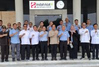 Wamenkop Bidang Pangan, Hanif Faisol Nurrafiq Kunjungi PT Indah Kiat Tbk, Kabupaten Serang (Ipung/totalbanten). 