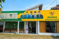 Kantor Badan Amil Zakat Nasional Kabupaten Serang (Pung/totalbanten). 