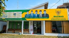 Kantor Badan Amil Zakat Nasional Kabupaten Serang (Pung/totalbanten). 