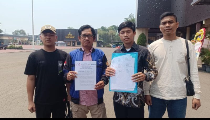 Kader Gerindra di Banten Dilaporkan Ke Polda Banten Soal Investasi Emas (Pung/totalbanten). 