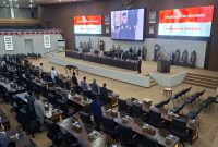 Suasana Rapat Paripurna Pengambilan Keputusan atas persetujuan DPRD terhadap Raperda tentang Perubahan APBD Provinsi Banten Tahun 2026, Dok (Dir/Total Banten)