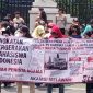 Ratusan AKAMSI gelar aksi unjukrasa di gedung ATR/BPN Jakarta, Dok (Ist/Totalbanten.com)