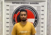 Mahasiswa asal Jakarta ditangkap Polisi gegara membawa sabu 5,08 gram di Petir Kabupaten Serang, Dok (Ist/Totalbanten.com)
