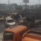 Kantor Penitipan Barang Bukti Kendaraan di Gerbang Tol Ciujung Alami Kebakaran (Pung:totalbanten). 