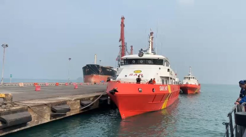 Hari ke-6 pencarian delapan orang yang hilang di perairan Selat Sunda. Dok (Ist/totalbanten.com).