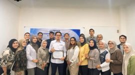 Ketua DPC PERADI Rangkasbitung Jimi Siregar bersama pengurus dan anggota usai mengikuti pendidikan dan pelatihan mengenai PKPU dan kepailitan di Kantor DPC PERADI Rangkasbitung, (Dok)
