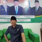Ketua Fraksi PPP DPRD Pandeglang, E. Supriadi memberikan keteranga kepada pers. Dok (Guntur/Totalbanten.com)