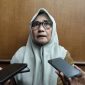 Kepala BKD Banten, Ai Dwi Suzana saat memberikan keterangan pers. (Dok/Total Banten)