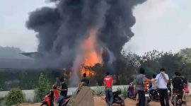Kondisi Pabrik Plastik di Balaraja Tangerang. (Dok)