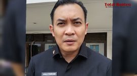 Kepala Bapenda Kabupaten Serang, Lalu Farhan Nugraha saat memberikan keterangan terkait pajak dan retribusi daerah. (Dok)