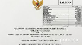 Dokumen Kemendagri dan KUA PPAS Banten 2027. (Dok)