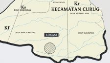 Peta Pola Ruang Kecamatan Curug. (Dok)
