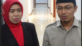 Fatmawati dan Azmi Maulidy, Anggota Fraksi PDIP DPRD Kabupaten Serang (Pung/totalbanten). 