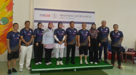 Ikatan Dokter Indonesia Banten Barat, Dalam Agenda Mini Padel Tournament di Tegal Padang, Drangong, Kec. Taktakan, Kota Serang (Pung/totalbanten). 