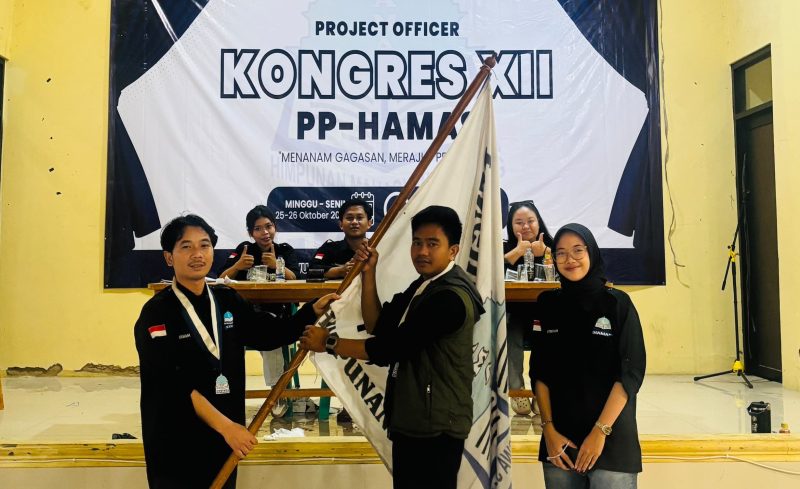 Serah Terima Jabatan Pengurus Pusat Himpunan Mahasiswa Serang (Hamas) Periode 2026-2028.