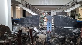 Gedung Pengadialan Tinggu Agama Banten Terbakar, Dok (Dir/Total Banten)