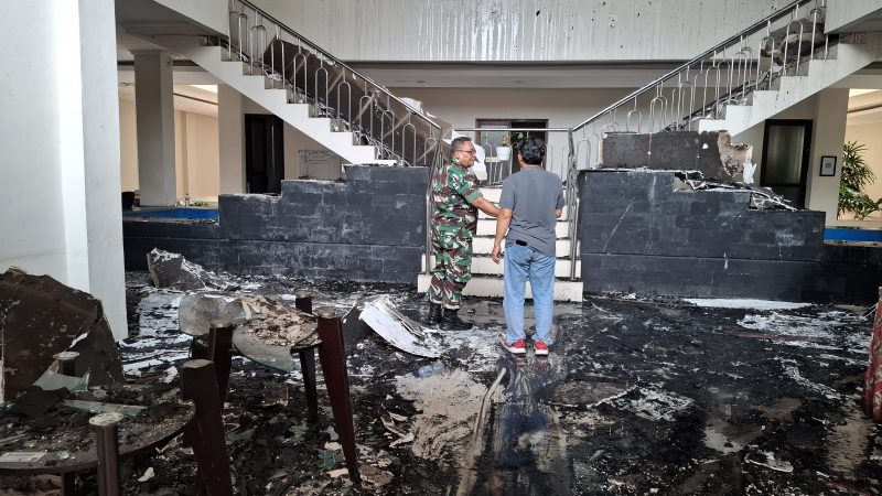 Gedung Pengadialan Tinggu Agama Banten Terbakar, Dok (Dir/Total Banten)