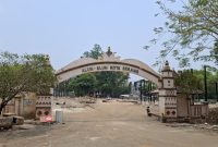 Proses Revitalisasi Alun-alun Kota Serang (Dok)