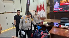 Polisi sita dirigen dan ratusan liter solar hasil timbunan di wilayah Hukum Polresta kota Serang Dok (Dir/Total Banten)