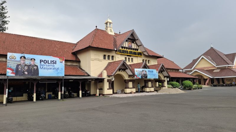 Suasana Gedung Polresta Serang Kota, Dok (Dir/Total Banten)